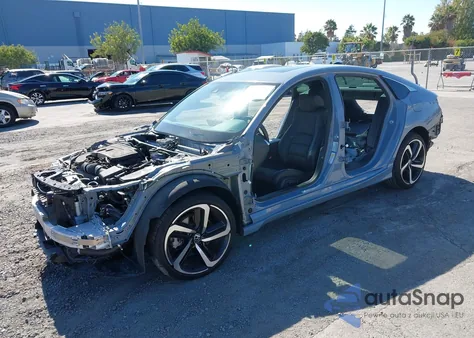 2022 Honda Accord Sport 2.0T from USA, damaged, VIN 1HGCV2F38NA002402